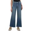 KUT from the Kloth Meg High-Rise Fab Ab Wide Leg Raw Hem(Family)