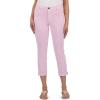 KUT from the Kloth Womens Amy Crop Straight Leg – Roll-up Frey(French Pink)