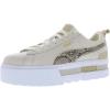 PUMA Womens Mayze Classic Platform Sneakers Shoes Casual – White(Alpine Snow)