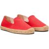 Soludos Women’s Smoking Slipper Espadrille Loafer(Cayenne Red)