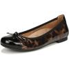 Black Patent Leopard Leather