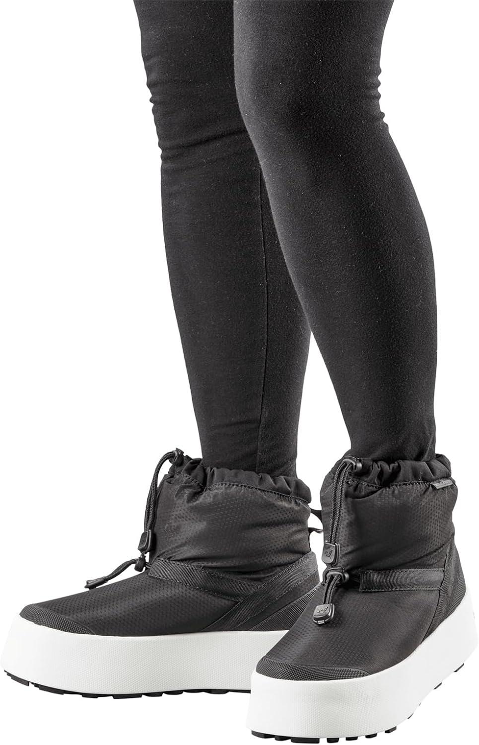 imageBaffin Womens TORNIO Waterproof Insulated LowHeight Snow Boots wNylon Upper SlipResistant Base ampamp Polar Rubber OutsoleBlack