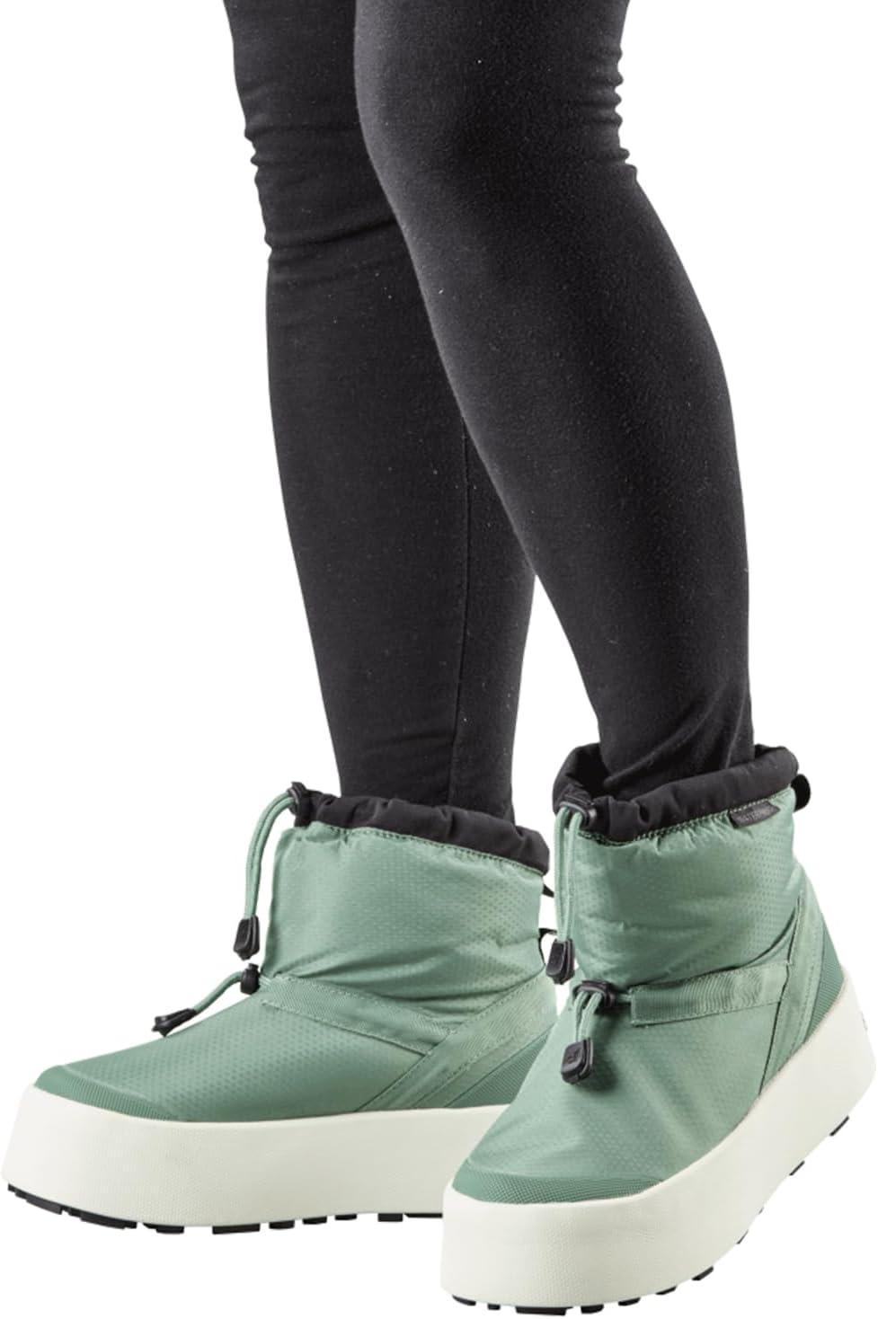 imageBaffin Womens TORNIO Waterproof Insulated LowHeight Snow Boots wNylon Upper SlipResistant Base ampamp Polar Rubber OutsoleSea Green