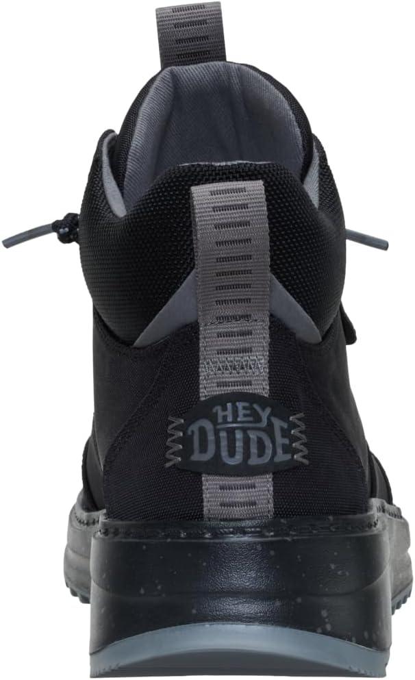 imageHey Dude Mens Tahoe Classic Ankle BootBlackGranite Grey