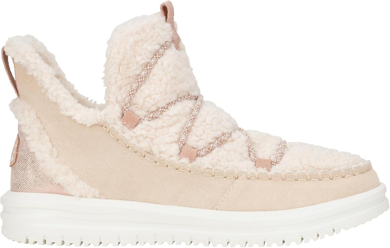 imageHey Dude Womens Camden Suede Cozy Ankle BootTan