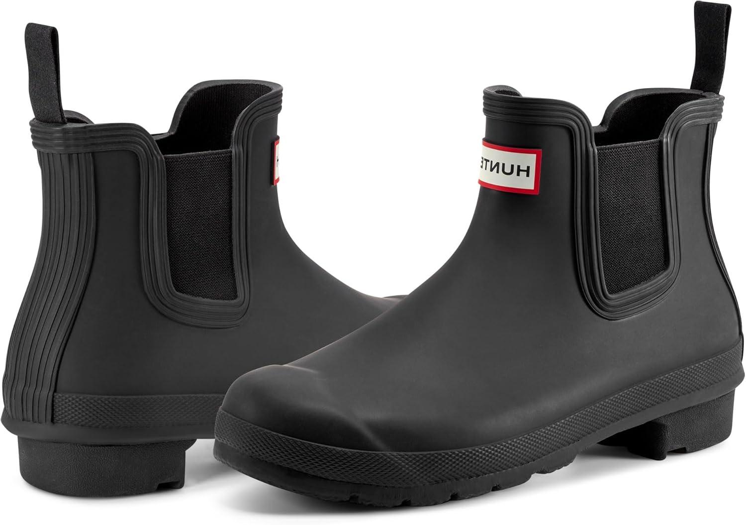 imageHunter Womens Original Chelsea Rain BootBlack