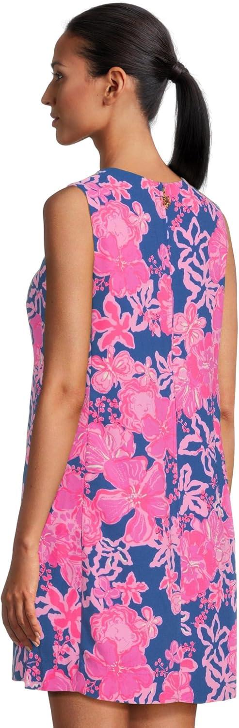 imageLilly Pulitzer Womens Edita ShiftStarlight Navy OnceFloral Engineered