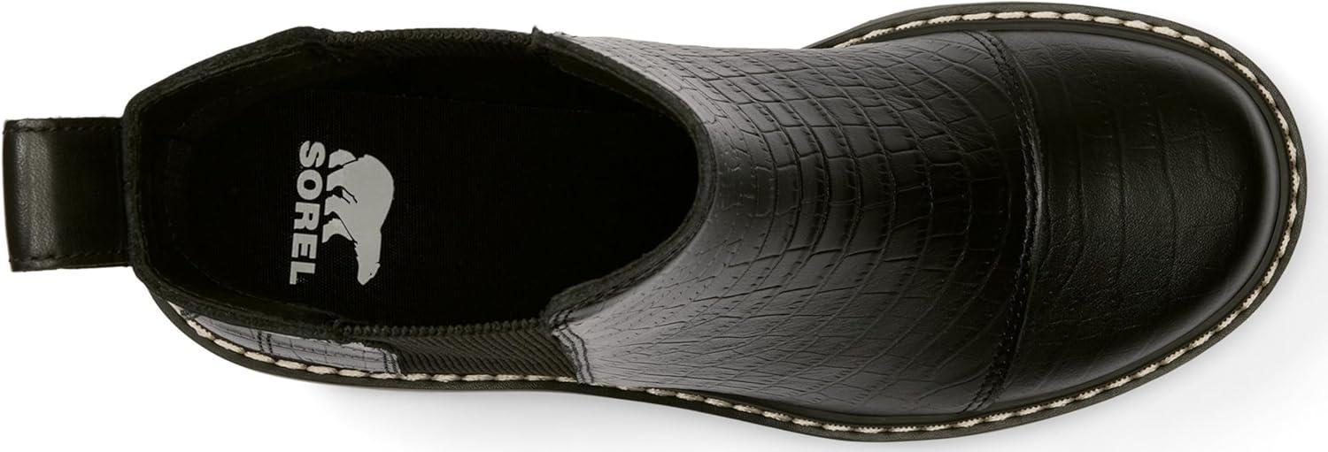imageSOREL Womens Joan Now Chelsea BootBlackTawny Buff