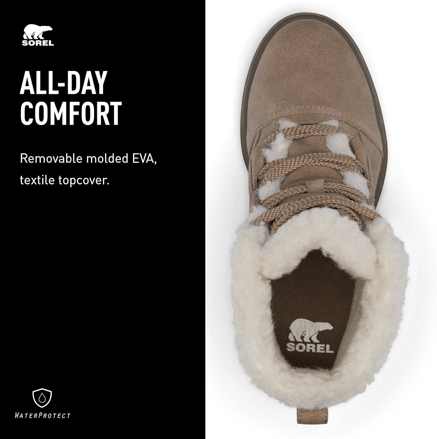 imageSorel Womens Evie ll Cozy BootOmega Taupe Wet Sand