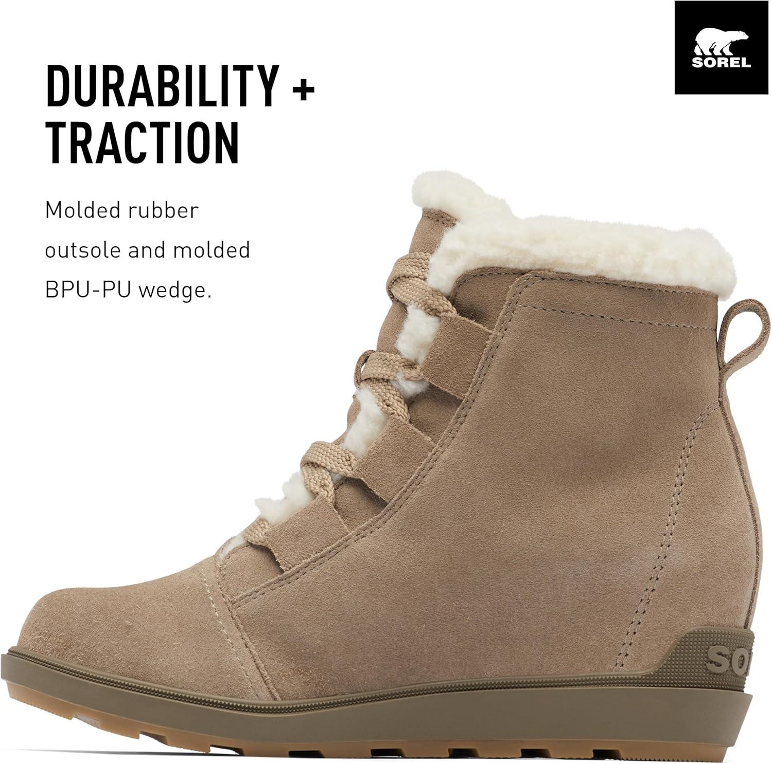 imageSorel Womens Evie ll Cozy BootOmega Taupe Wet Sand
