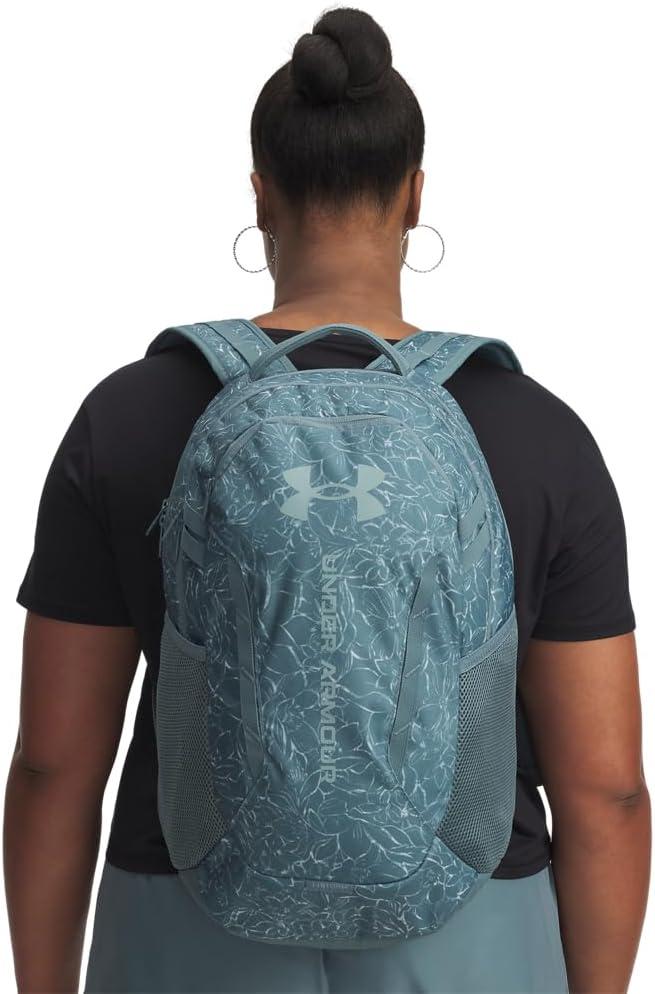 imageUnder Armour UnisexAdult Hustle 60 Backpack 410 Midnight NavyMidnight NavyMetallic Silver One Size Fits Most587 Jasper Blue Jasper Blue Serpentine