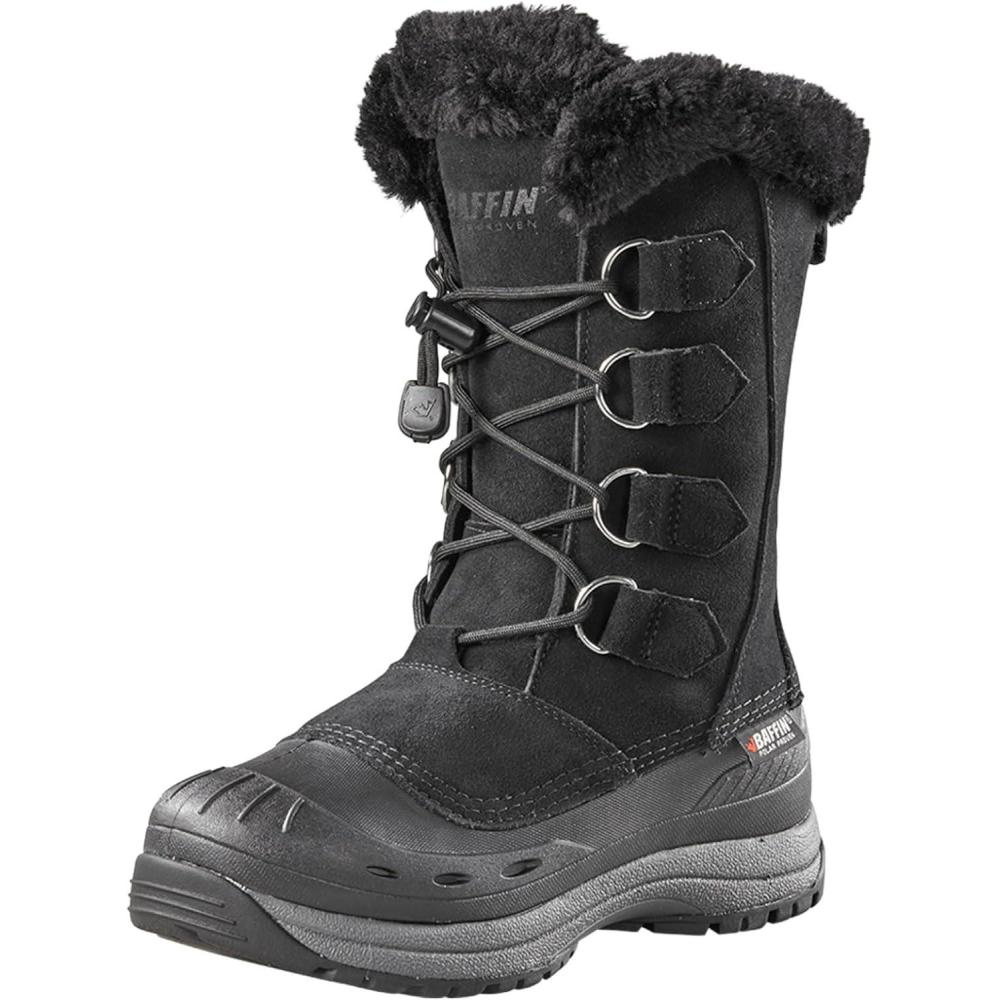 imageBaffin Chloe Womens Boots Mid Height for snowcovered terrainsBlack