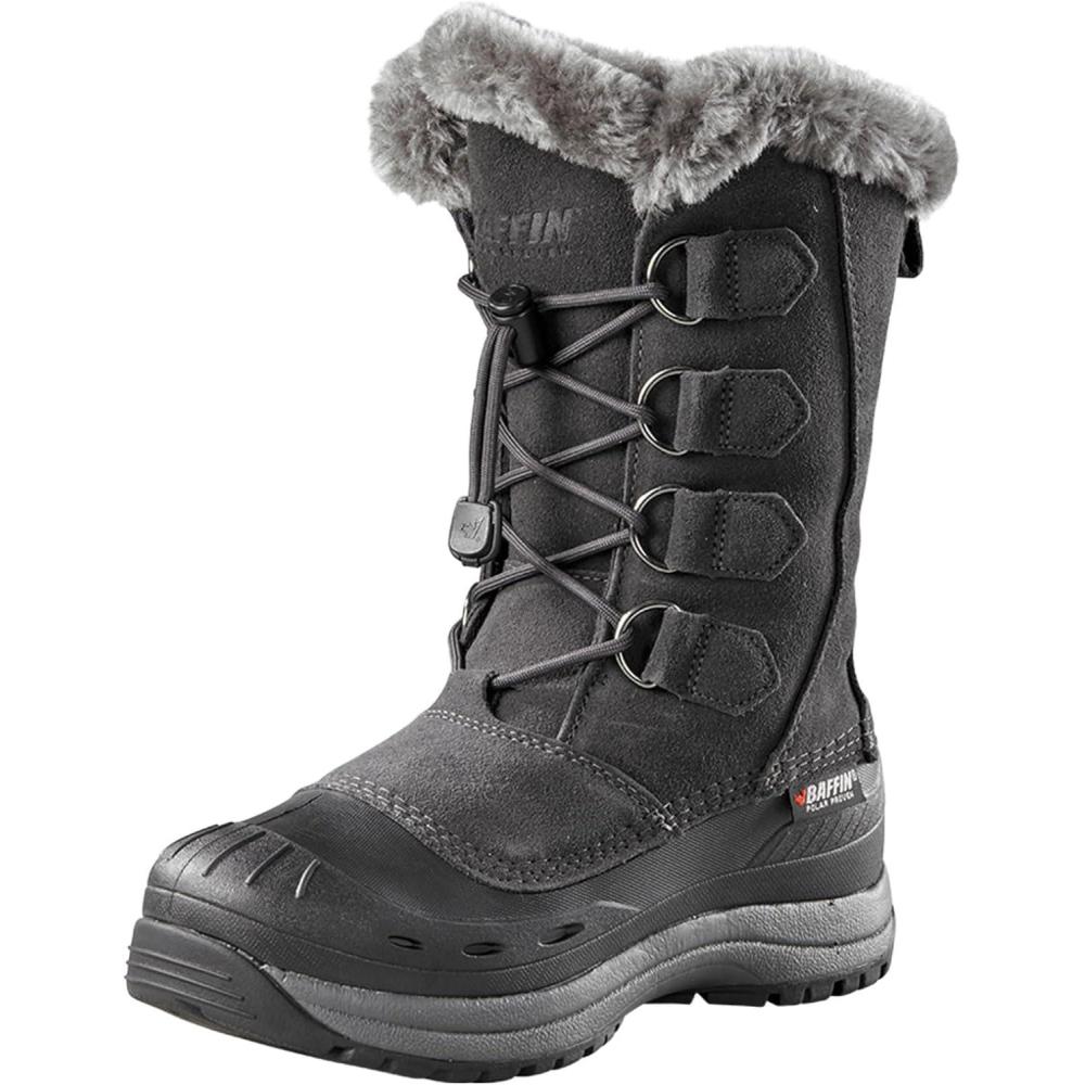 imageBaffin Chloe Womens Boots Mid Height for snowcovered terrainsCharcoal