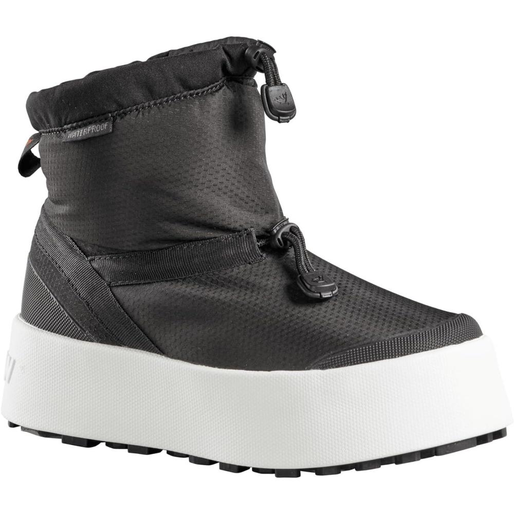 imageBaffin Womens TORNIO Waterproof Insulated LowHeight Snow Boots wNylon Upper SlipResistant Base ampamp Polar Rubber OutsoleBlack