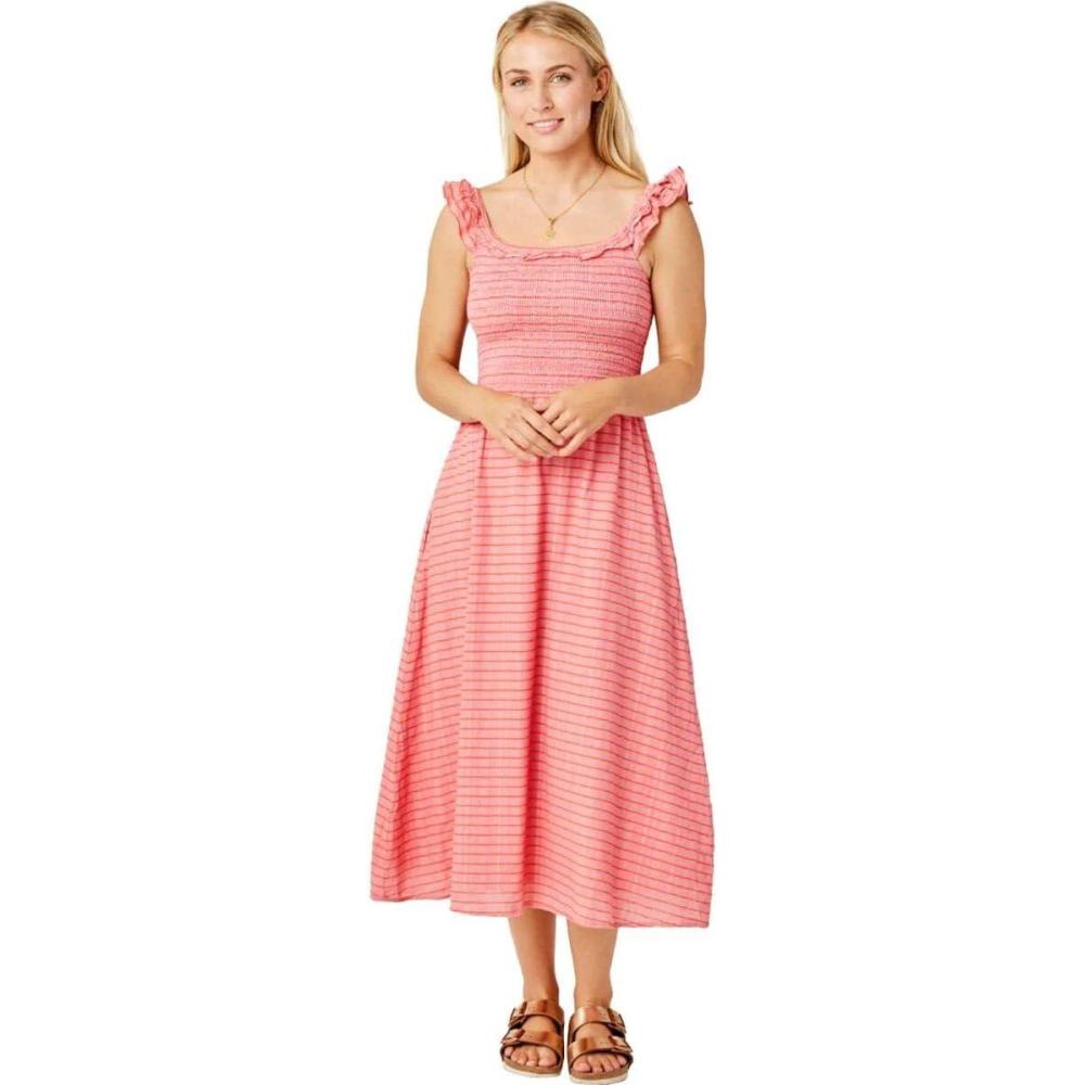 imageCarve Designs Womens Indie DressGrapefruit Harris Stripe