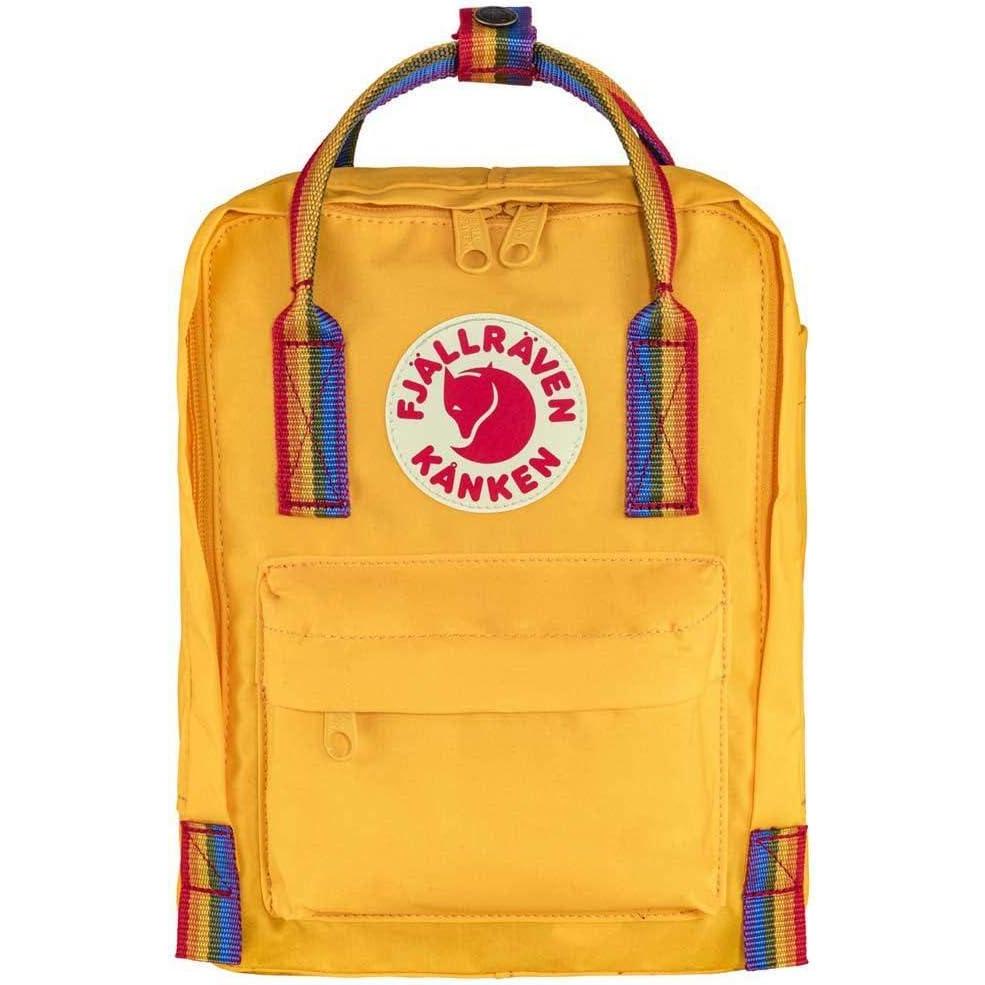 imageFjllrven Knken Rainbow Mini Warm YellowRainbow Pattern One SizeWarm YellowRainbow Pattern