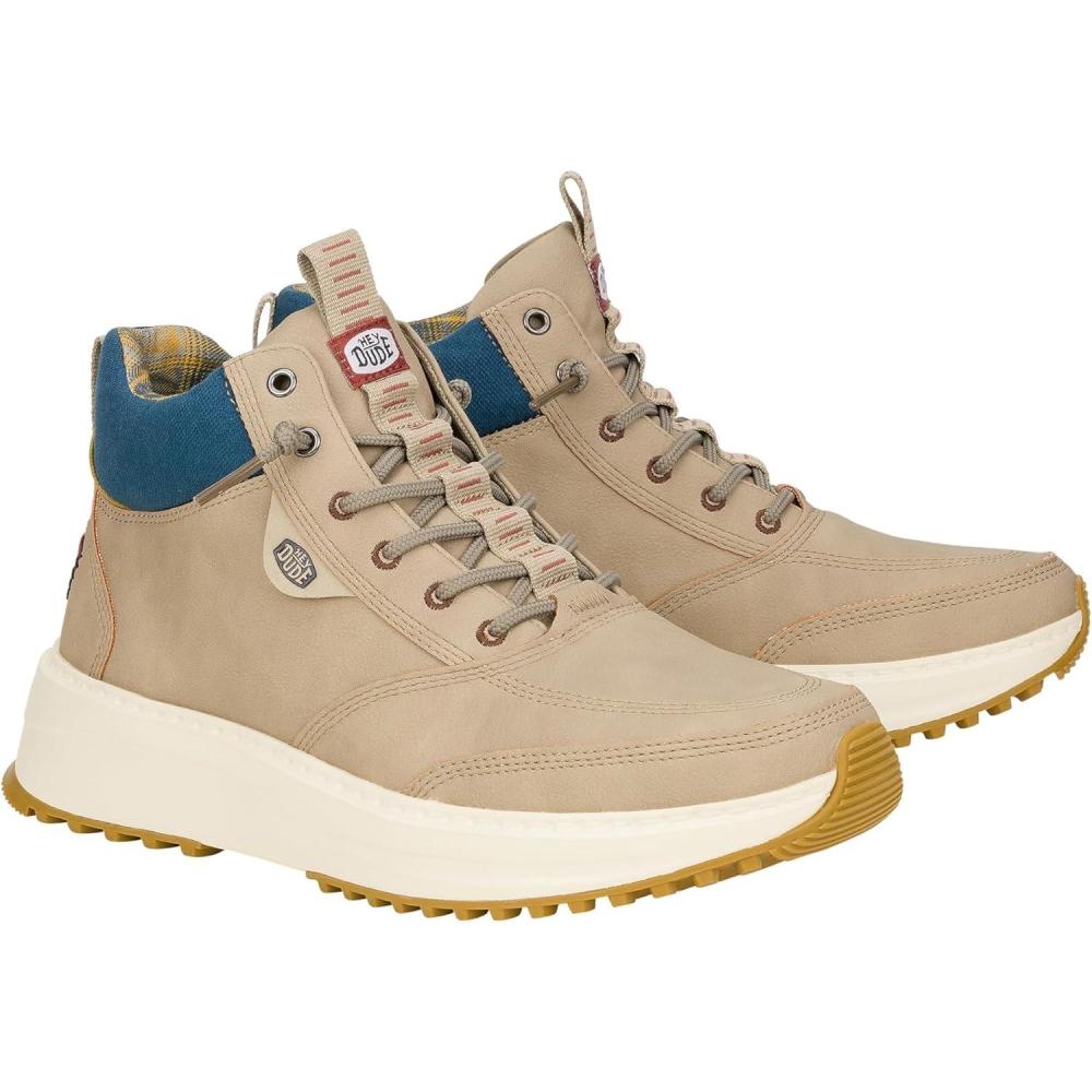 imageHey Dude Mens Tahoe Classic Ankle BootTaupe Grey