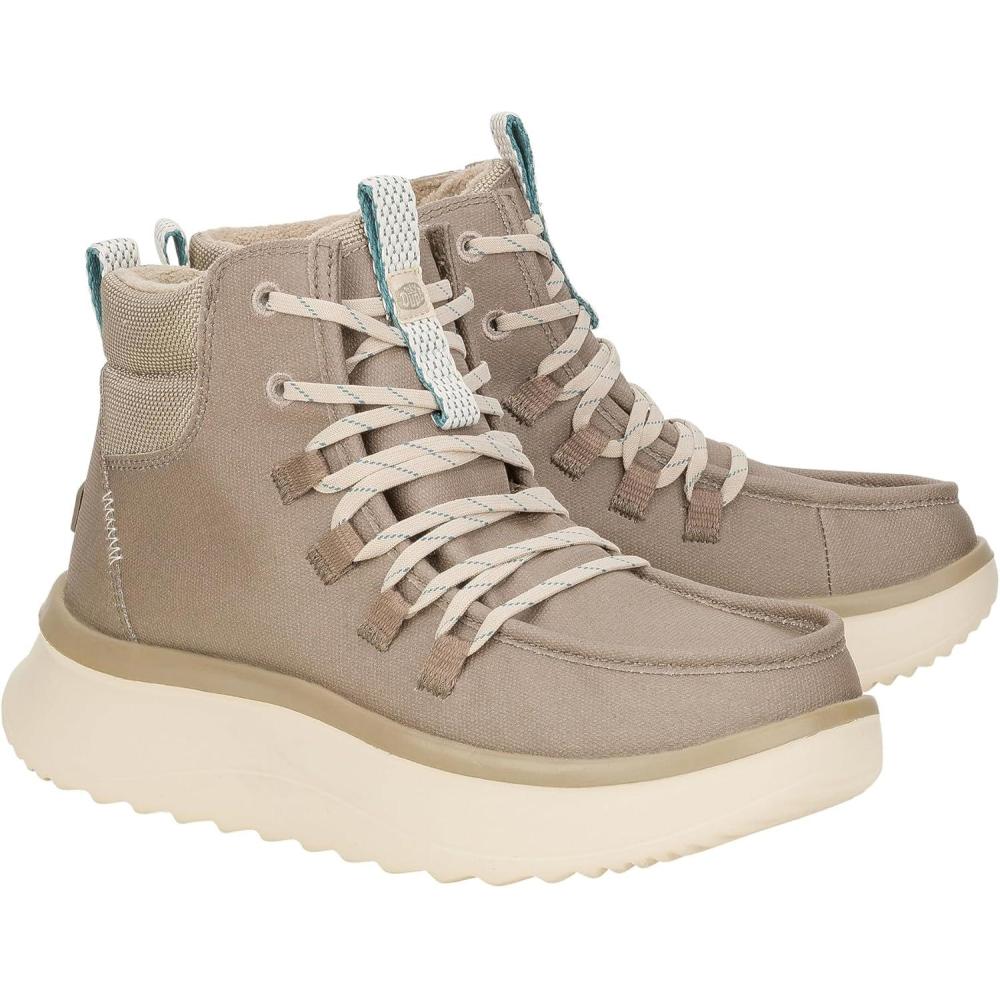 imageHey Dude womens Wendy Peak Apres Coated TwillWalnut