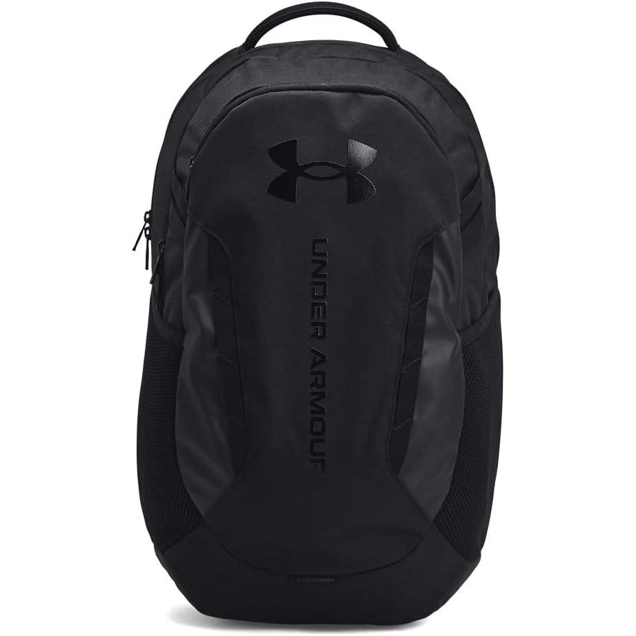 imageUnder Armour UnisexAdult Hustle 60 Backpack 410 Midnight NavyMidnight NavyMetallic Silver One Size Fits Most003 Black Black Black