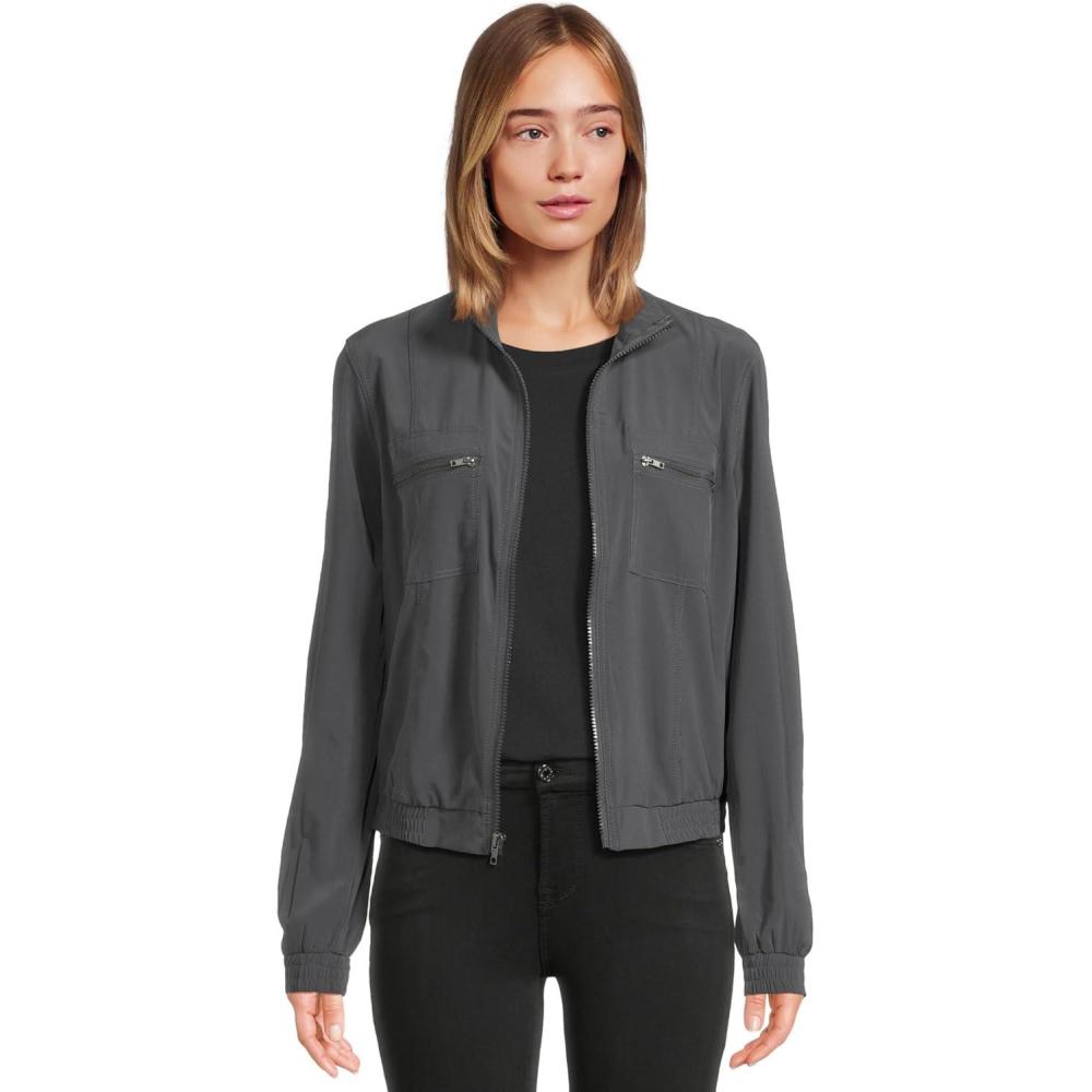 imageXCVI Womens Active Rufino Jacket DressCharcoal