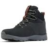 Columbia Men’s Landroamer Explorer Waterproof Nubuck Hiking Boot(Nubuck Black/Canyon Sun)