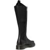 Dr. Martens Women’s Amaayah Hi Leather Bex Riding Boots Knee High(Black)