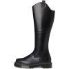 Dr. Martens Women’s Amaayah Hi Leather Bex Riding Boots Knee High(Black)