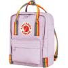 Fjällräven Kånken Rainbow Mini Warm Yellow/Rainbow Pattern One Size(Pastel Lavender/Rainbow)