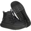 Hey Dude womens Wendy Peak Apres Coated Twill(Black/Black)