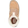 Hey Dude womens Wendy Peak Apres Suede Cozy(Chestnut/Black)