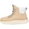 Hey Dude womens Wendy Peak Apres Suede Cozy(Sand Beige)