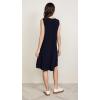 Norma Kamali Women’s Sleeveless Swing Dress(Midnight)
