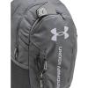 Under Armour Unisex-Adult Hustle 6.0 Backpack, (410) Midnight Navy/Midnight Navy/Metallic Silver, One Size Fits Most((025) Castlerock / / Steel)