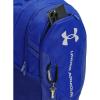 Under Armour Unisex-Adult Hustle 6.0 Backpack, (410) Midnight Navy/Midnight Navy/Metallic Silver, One Size Fits Most((401) Royal / Royal / Metallic Silver)