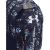 Under Armour Unisex-Adult Hustle 6.0 Backpack, (410) Midnight Navy/Midnight Navy/Metallic Silver, One Size Fits Most((410) Midnight Navy / Midnight Navy / Metallic Silver)