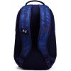 Under Armour Unisex-Adult Hustle 6.0 Backpack, (410) Midnight Navy/Midnight Navy/Metallic Silver, One Size Fits Most((432) Tech Blue / Navy Magic / Metallic Silver)