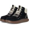 Hey Dude womens Wendy Peak Apres Suede Cozy(Black/Tan)