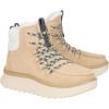 Hey Dude womens Wendy Peak Apres Suede Cozy(Sand Beige)