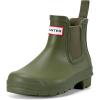 Hunter Women’s Original Chelsea Rain Boot(Olive Leaf)