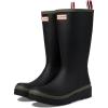 Hunter womens Play Tall Boot(Black)