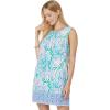 Multi Seacret Escape Engineered Woven Dress