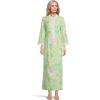 Lilly Pulitzer Women’s Shealyn 3/4 Sleeve Stretch, Fauna Green Lime Feeling Good(Fauna Green Lime Feeling Good)