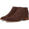 TOMS Womens Rylie Ankle Casual Boots Ankle Low Heel 1-2″ – Grey(Oak Brown Suede)