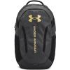 Under Armour Unisex-Adult Hustle 6.0 Backpack, (410) Midnight Navy/Midnight Navy/Metallic Silver, One Size Fits Most((005) Black Full Heather / Black / Metallic Gold)