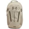 Under Armour Unisex-Adult Hustle 6.0 Backpack, (410) Midnight Navy/Midnight Navy/Metallic Silver, One Size Fits Most((289) Khaki Base / Khaki Base / Taupe Dusk)