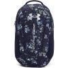 Under Armour Unisex-Adult Hustle 6.0 Backpack, (410) Midnight Navy/Midnight Navy/Metallic Silver, One Size Fits Most((410) Midnight Navy / Midnight Navy / Metallic Silver)