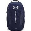 Under Armour Unisex-Adult Hustle 6.0 Backpack, (410) Midnight Navy/Midnight Navy/Metallic Silver, One Size Fits Most((411) Midnight Navy / Midnight Navy / Metallic Silver)
