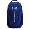 Under Armour Unisex-Adult Hustle 6.0 Backpack, (410) Midnight Navy/Midnight Navy/Metallic Silver, One Size Fits Most((432) Tech Blue / Navy Magic / Metallic Silver)