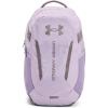 Under Armour Unisex-Adult Hustle 6.0 Backpack, (410) Midnight Navy/Midnight Navy/Metallic Silver, One Size Fits Most((535) Salt Purple / Salt Purple / Tetra Gray)