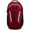 Under Armour Unisex-Adult Hustle 6.0 Backpack, (410) Midnight Navy/Midnight Navy/Metallic Silver, One Size Fits Most((625) Cardinal / Cardinal / Black)